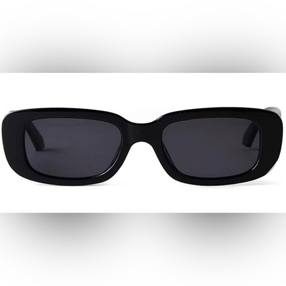 NWOT black retro sunglasses - Picture 2 of 4